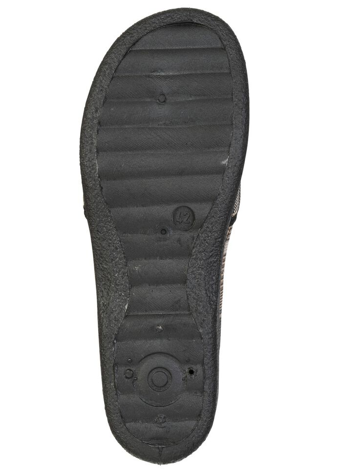 Klassieke herenpantoffels, met elastische band 