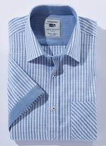 Gestreept shirt "Milano Italy" in 4 kleuren 