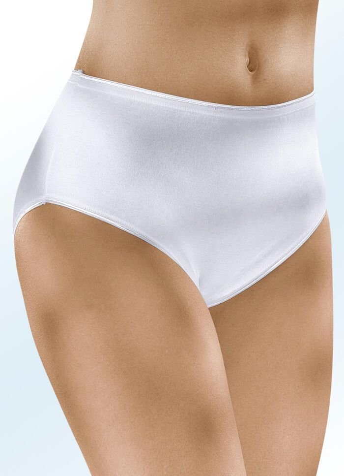 Verpakking met vijf slips met elastische boorden 