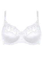 Naturana two-pack beugelbeha met tule borduursel op de voorkant 1X WEISS, 1X SCHWARZ