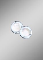 Clip-oorbellen met echt parelmoer 