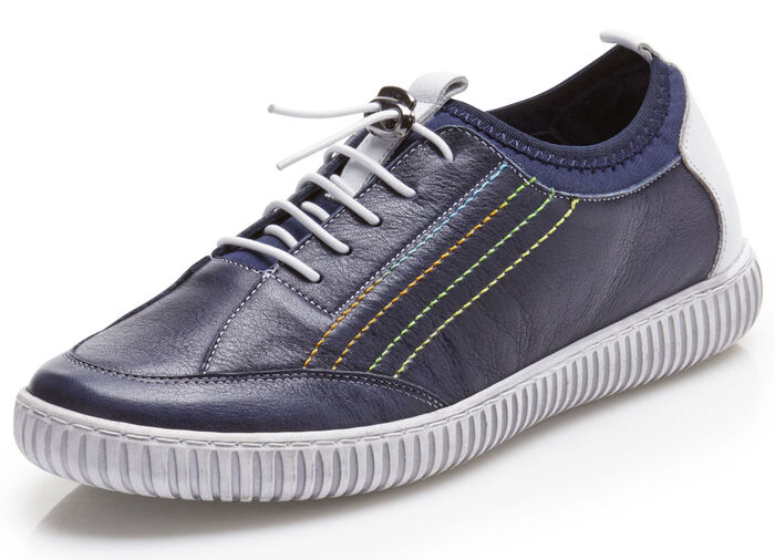 Gemini sneakers met elastisch textielmateriaal MARINE