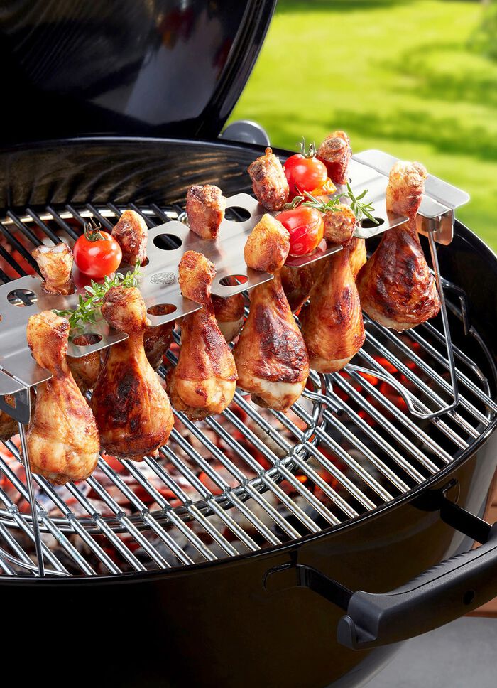 Gefu kippenpootjeshouder van hoogwaardig roestvrij staal 