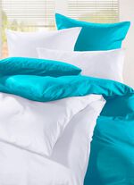 Satijnen beddengoedprogramma van Mesana WIT