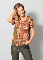 Overhemd met patchlook 