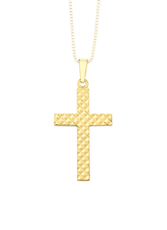 Kruishanger met ruitpatroon 