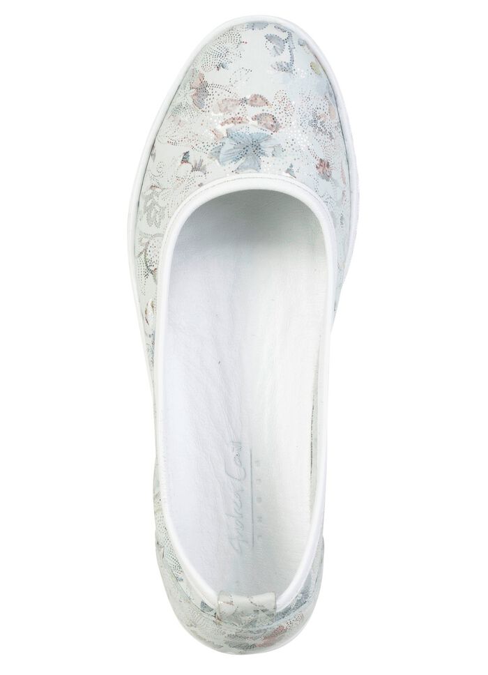 Andrea Conti, chique damesballerina's, breedte G, met uitneembaar voetbed 