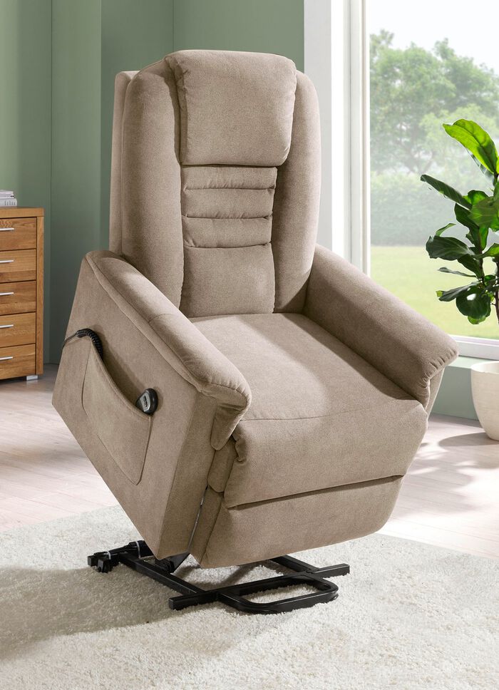 Tv-fauteuil met motor en opstahulp 