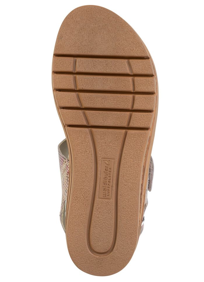 Waldl&auml;ufer, comfortabele damessandalen, breedte K, met uitneembaar voetbed 