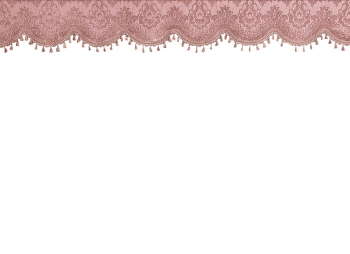 Sierdeken met kwasten aan de rand OUDROZE