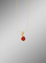 Hanger met echte granaat 