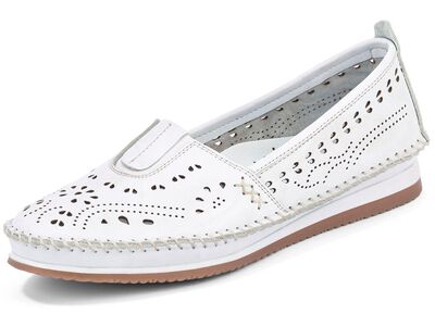 Andrea Conti, zomerpantoffels voor dames, met elastische band 