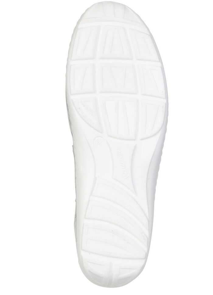 Waldl&auml;ufer, zomerpantoffels voor dames, breedte H, met uitneembaar voetbed ECRU-BUNT