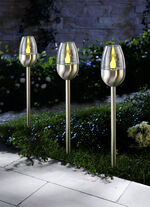 Tuinlampen 'Toulon', op zonne-energie, set van 3 