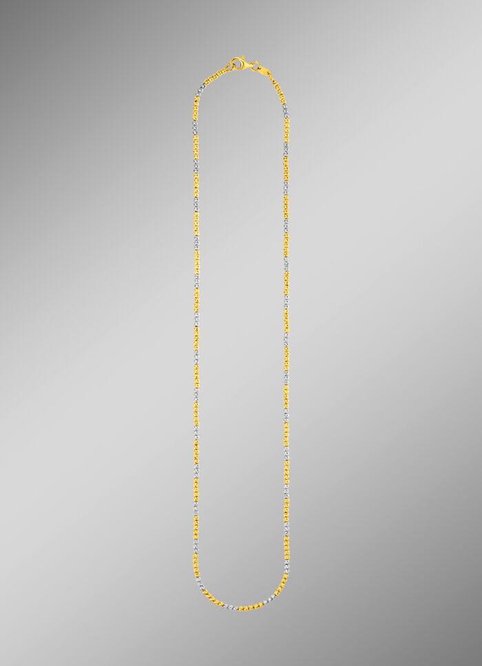 Halsketting, machinaal gegraveerd 