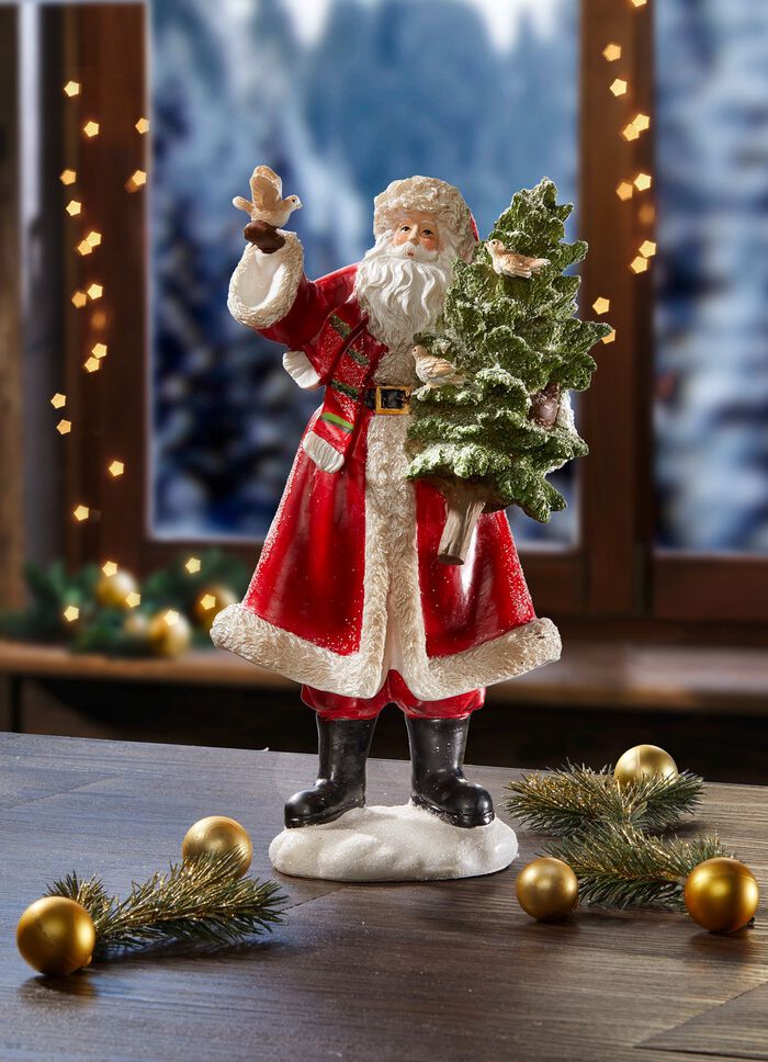 Kerstman gemaakt van polyresin 