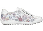 Remonte sneakers met veters ZILVER-BONT