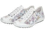Remonte sneakers met veters ZILVER-BONT