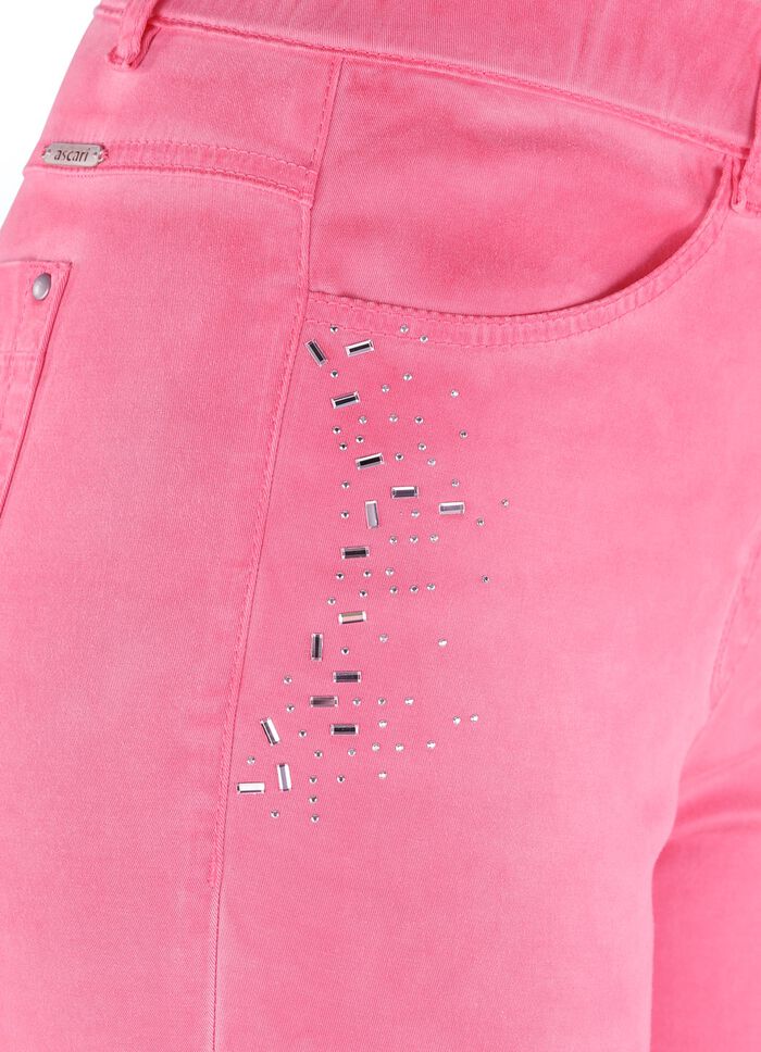 Elegante broek met fonkelende strasssteentjes 