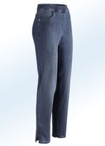 Magische jeans met hoog stretchgehalte DONKERBLAUW