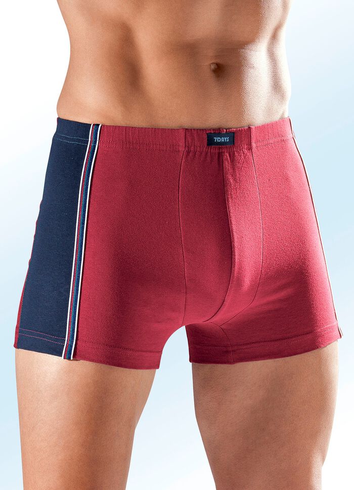 Sixpack broeken met elastische tailleband 