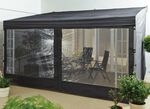 Accessoires voor aanbouwpergola, 4x3 meter 