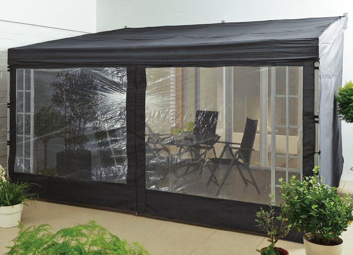 Accessoires voor aanbouwpergola, 4x3 meter 
