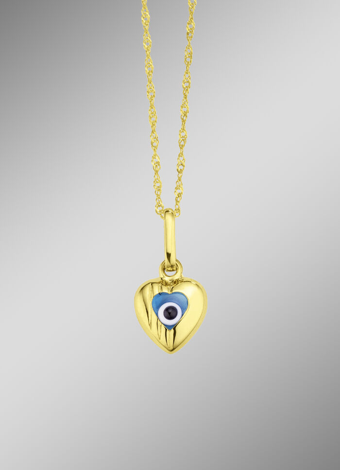 Harthanger magisch oog met glazen steentjes