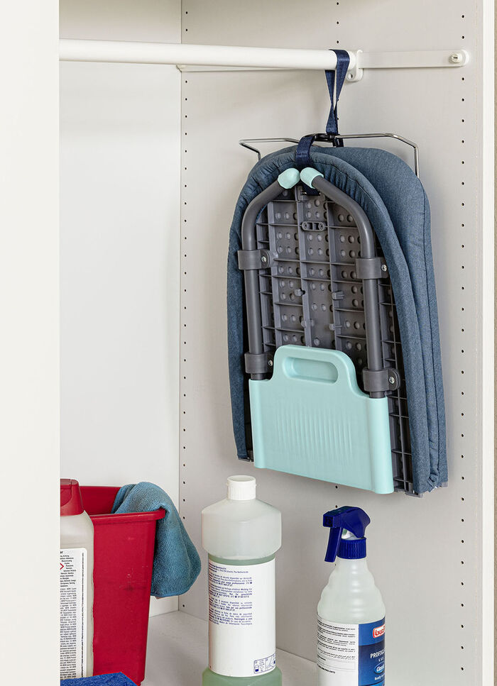 Inklapbare tafelstrijkplank voor snel strijken onderweg