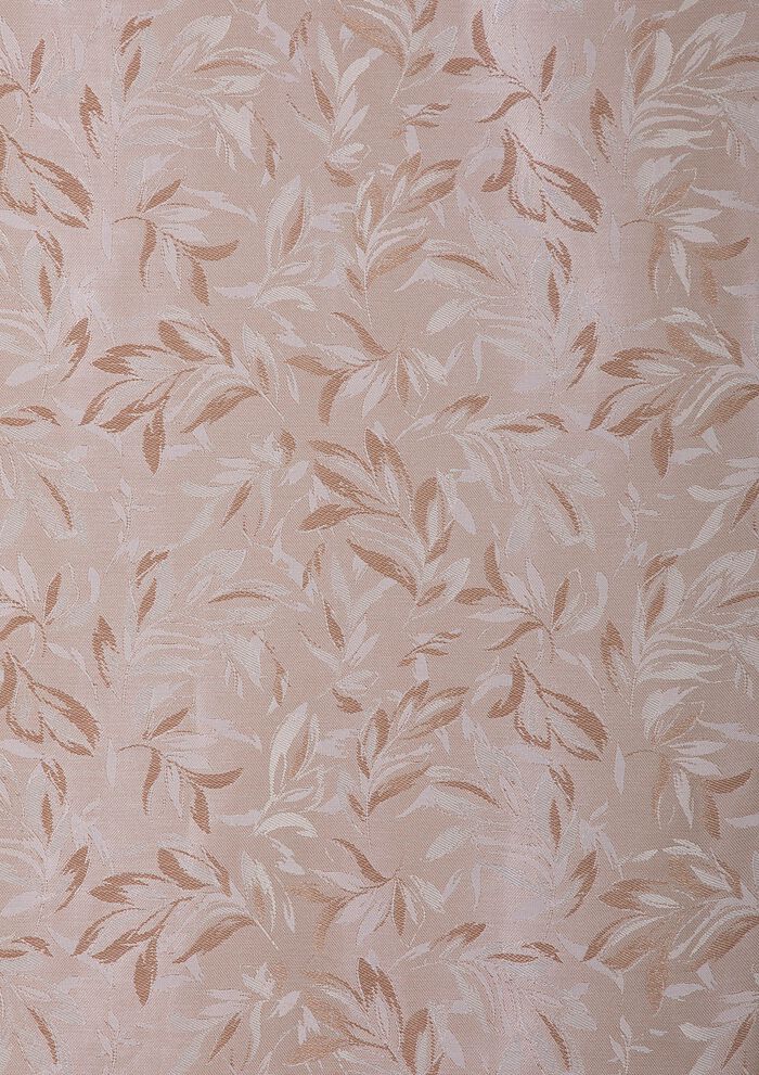 Prachtige enkele sjaal met bladmotieven NATUREL