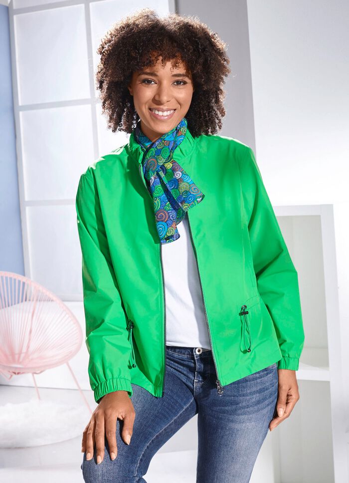 Korte jas met 2-wegrits 