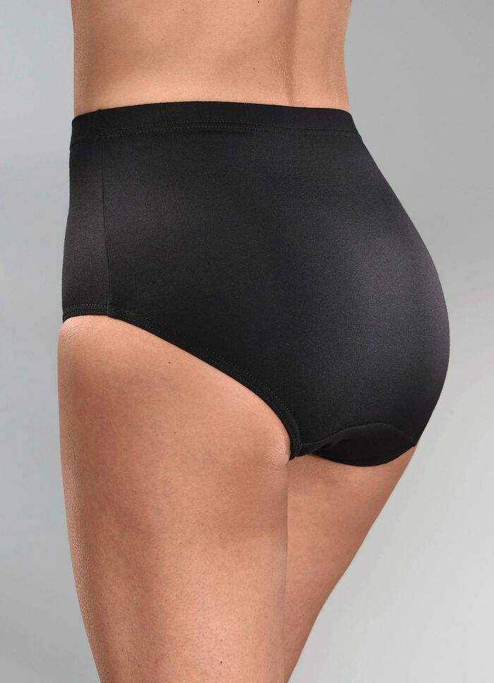 Set van vier slips met elastische band 