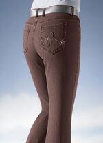 Jeans met rechte pijpen 