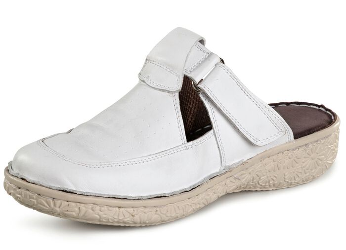 ELENA EDEN klomp met decoratieve perforaties 