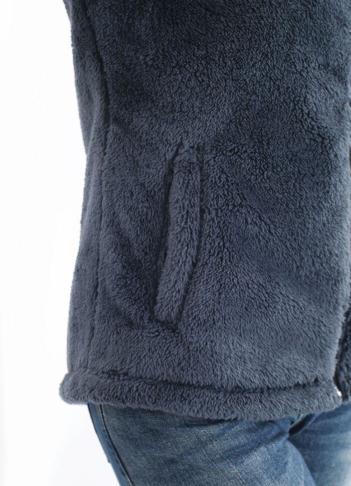 Kort jasje in 2 kleuren ANTRACIET