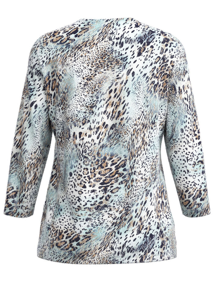 trui in jacquard fijn breisel 