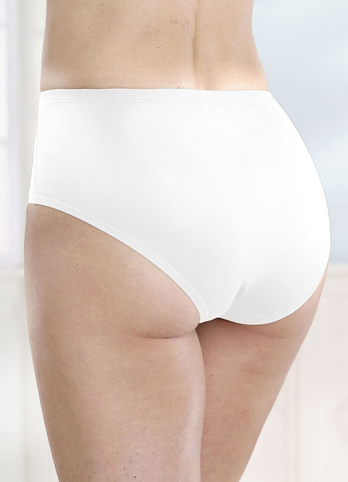 Drie pakjes slips ECRU