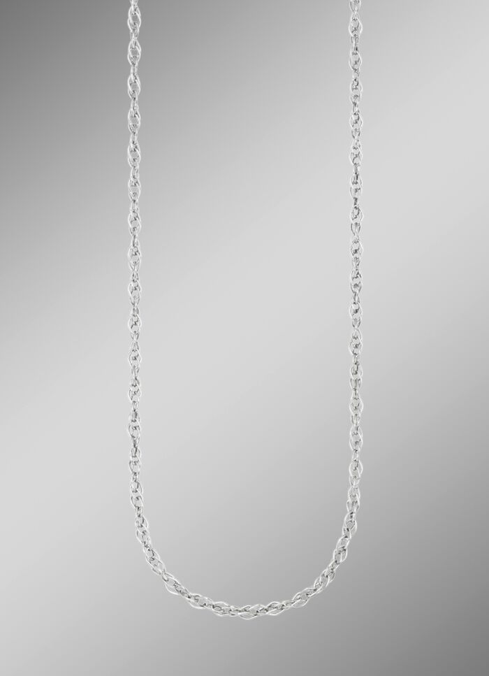 Platina dubbele ankerketting 