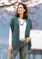 Gebreid vest met alpaca-aandeel LICHTPETROL