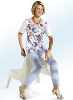 Broek met smalle enkel in 5 kleuren BLAUW