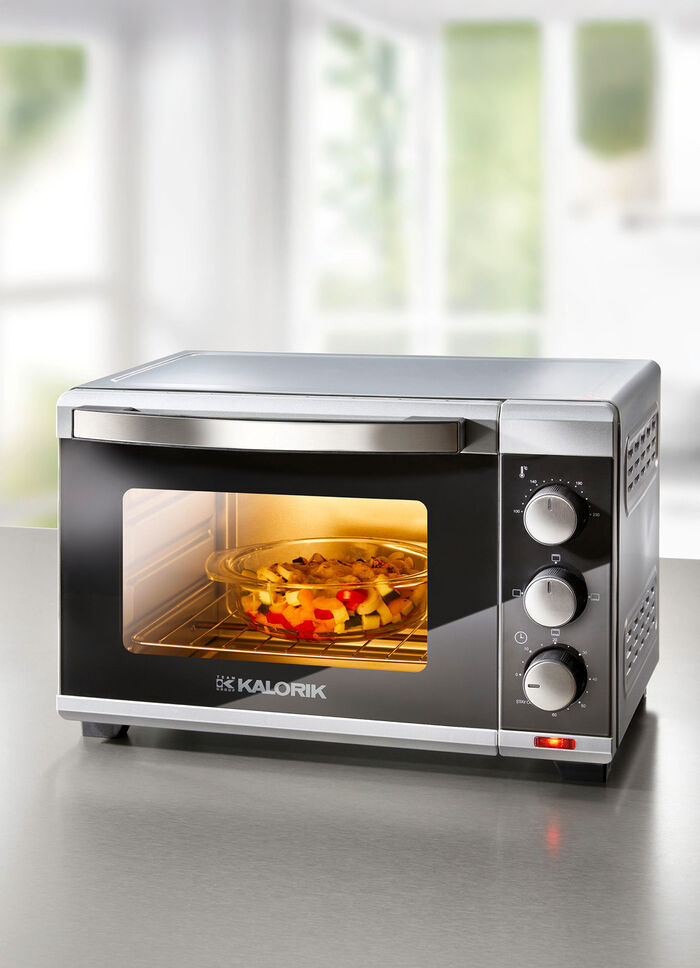 Multi- en pizzaoven - compact, praktisch, goed ZILVER