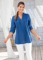 Tuniek met decoratieve knopen 