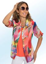 2-delige set met schitterend gekleurde print 