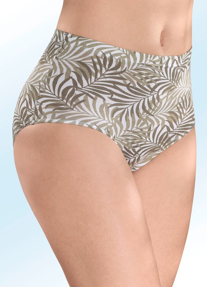 Set van vier slips met een mooi design 