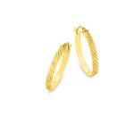 Klassieke creoolse oorbellen 