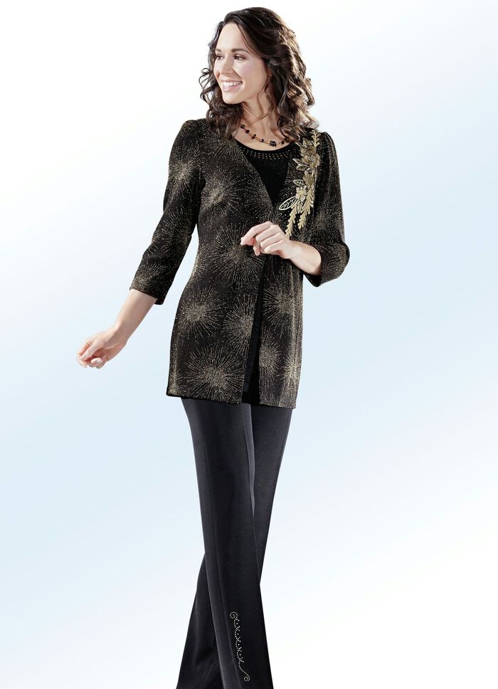 Fascinerende tuniek in een geweldige 2-in-1-look 