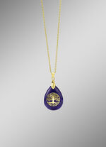 Prachtige hanger met echte lapis lazuli 