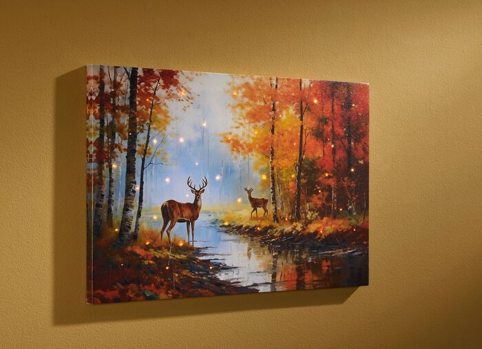 LED-beeld met afstandsbediening 