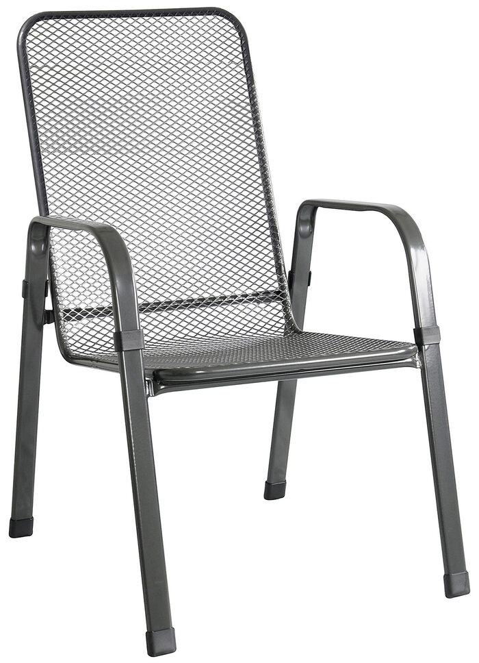 Strekmetaal tuinmeubelen van MFG Freizeitmöbel ANTHRAZIT