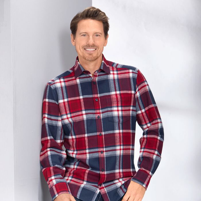 Geruit overhemd van "King's Road" 